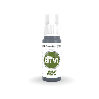 AK Interactive AK11341 Ocean Gray FS35164 Acrylic Paint 17ml 3rd Generation
